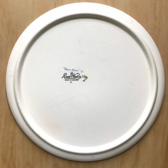 Vintage Royal Winton Floral Stitch Serving Cake Plate | Grimwades Queen Anne - Picture 2 of 3